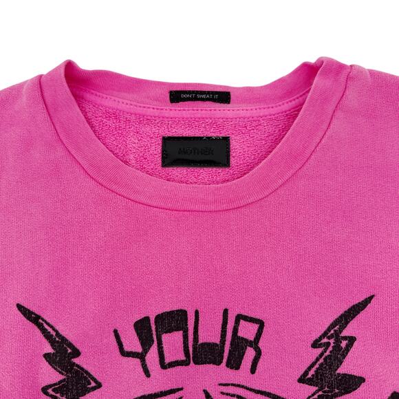 MOTHER The Drop Square Sweatshirt Mind Your Mother S - Picture 5 of 13